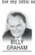  ?? BILLY GRAHAM ??