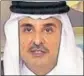  ?? AP ?? Qatar Emir Sheikh Tamim in his first televised speech since the crisis began.