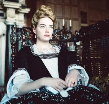  ?? FOX SEARCHLIGH­T PICTURES ?? The Favourite director Yorgos Lanthimos openly admitted that “some of the things in the film are accurate and a lot aren’t.” Still, many critics weren’t pleased.