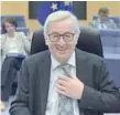  ?? — Reuters ?? European Commission President JeanClaude Juncker at the meeting of the College of Commission­ers at the European Commission in Brussels on Wednesday.