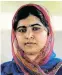  ?? Foto: Reuters ?? Eine neue Ehrung für Malala Yousafzai.
