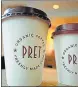  ?? REUTERS ?? Pret A Manger is known for its sandwiches, salads, and wraps, besides coffee.