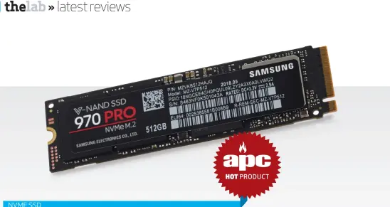  ??  ?? NVME SSD $410 | WWW.SAMSUNG.COM/AU