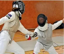  ?? SUPPLIED ?? Internatio­nal under-20 fencing action comes to Lower Hutt this week