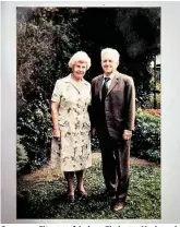  ??  ?? Sorgsame Eltern, zufriedene Eheleute: Maria und Wolfgang Herbst lebten lange Zeit gemeinsam