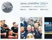  ??  ?? Aaron Smith’s Instagram account has nearly 80,000 followers.