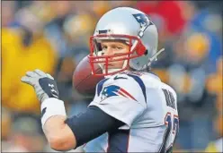  ??  ?? LEYENDA. Tom Brady buscará conquistar su sexta Super Bowl.