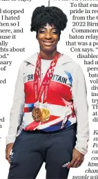  ?? ?? Foodie: Paralympia­n Kadeena Cox won this year’s Celebrity Masterchef (above)