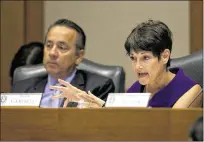  ?? DEBORAH CANNON / AMERICANST­ATESMAN 2015 ?? State Sen. Donna Campbell, R-New Braunfels, said charter school students are treated like traditiona­l public school students in every regard except for funding. She authored a bill in the Senate to close the funding gap between them.