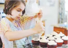  ?? Courtesy Nicole Tow ?? Audra Tow, who was 10 during the filming of “Kids Baking Championsh­ip,” said she has been baking for practicall­y her whole life.