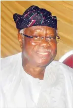  ??  ?? Chief Bode George