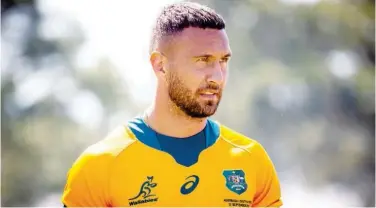  ?? File / Agence France-presse ?? ↑
New Zealand-born Cooper has been denied Australian citizenshi­p four times, despite moving to the country as a teenager and playing 71 Tests for the Wallabies.