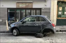  ?? (Photos G.A.) ?? Les faits se sont déroulés vers  heures du matin, en plein coeur du quartier du Mourillon.