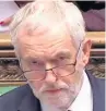  ??  ?? STATEMENT Corbyn