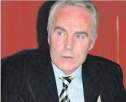  ??  ?? Pat Darcy, who was Tyrone GAA chairman from 2004-2009