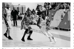  ??  ?? Poissy continue l’aventure dans les phases finales de N3 après son large succès contre Laval (105-74).