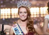 ??  ?? C’est à Lille, en décembre prochain, que Maëva Coucke cédera sa couronne à Miss France 2019.