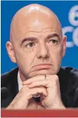  ?? FOTO: DPA ?? Gianni Infantino