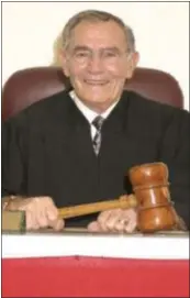 ??  ?? Magisteral District Judge Rocco Gaspari Sr.
