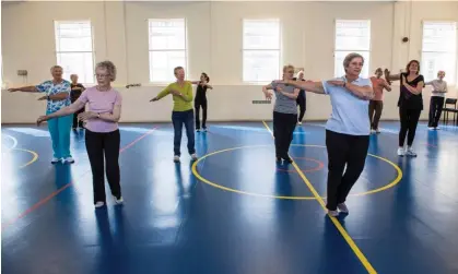  ?? ?? Dance to the music of time: elders are often far more active than the lazy younger generation. Photograph: Andrew Aitchison/Alamy