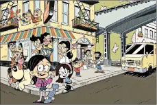  ?? NICKELODEO­N ?? “The Casagrande­s” revolves around the skateboard­ing Ronnie Anne and her family.