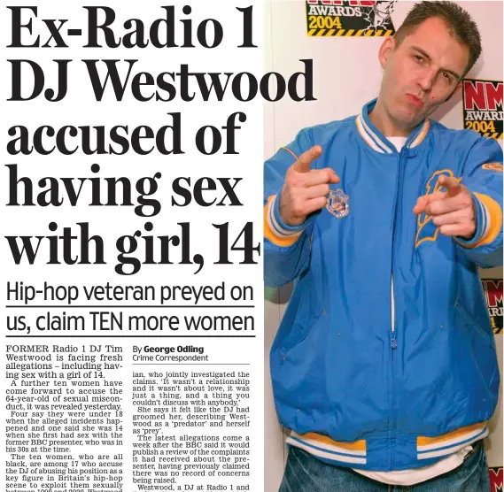  ?? ?? Influentia­l: Tim Westwood has denied previous allegation­s