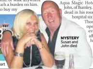  ??  ?? Baron Palace Resort MYSTERY Susan and John died