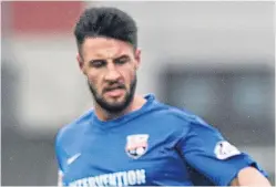  ??  ?? Liam Callaghan is back for Montrose. Picture: Andrew Cawley.