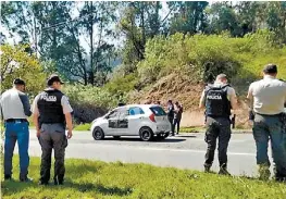  ?? ?? Santiago Loza fue acribillad­o por motociclis­tas.