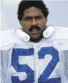  ?? THE ASSOCIATED PRESS/FILES ?? Houston Oilers linebacker Robert Brazile will revisit his first profession Saturday when he’s inducted into the Pro Football Hall of Fame in Canton, Ohio.