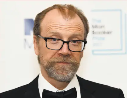  ?? Kate Green / Anadolu Agency via Getty Images 2017 ?? Author George Saunders has won the Booker Prize and received a MacArthur Fellowship.