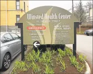  ?? Hearst Connecticu­t Media file photos ?? Signs marking the offices of the Winsted Health Center and the Community Health and Wellness Center of Greater Torrington.