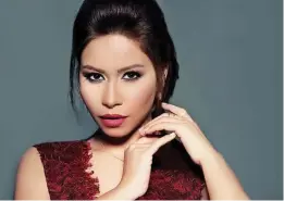  ??  ?? Egyptian pop star Sherine