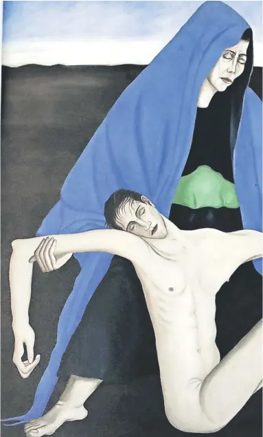  ??  ?? de Manuel Rodríguez Lozano (óleo sobre tela, 1945)