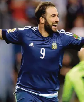  ??  ?? Gonzalo Higuain