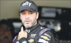  ?? Terry Renna / Associated Press ?? Seven-time NASCAR champion Jimmie Johnson has said this will be his final season, which opens Feb. 16 with the Daytona 500.