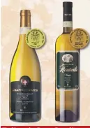  ??  ?? Delicata’s Gran Cavalier Chardonnay 2016 (left) and the Grand Vin de Hauteville Viognier 2016 − winners of gold and bronze medals respective­ly