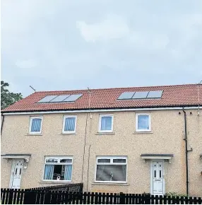  ?? ?? Environmen­t comes first The council has fitted solar panels to properties