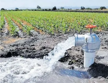  ?? ARCHIVO OEM ?? En la región del acuífero Parral-Valle del Verano, el principal déficit de agua de la zona se debe a la explotació­n minera.