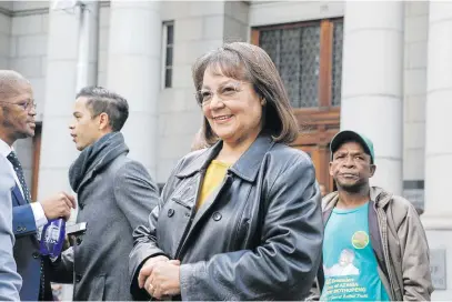  ?? Picture: Gallo Images ?? NOT OVER. City of Cape Town mayor Patricia de Lille agreed to step down at the end of this month although the High Court in the Western Cape set aside the rescinding of her DA membership in June.