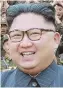  ??  ?? KIM JONG UN