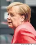  ?? CLEMENS BILAN / EFE ?? Angela Merkel.