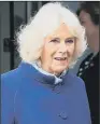  ??  ?? PRAISE: The Duchess of Cornwall backed the work of a food co-op.