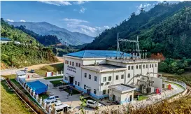  ??  ?? La centrale hydroélect­rique de Nam Phay