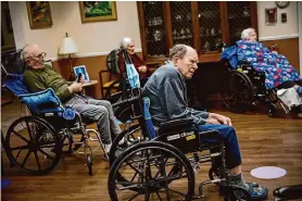  ?? Gabrielle Lurie/The Chronicle ?? The nursing home industry says higher staff levels are unattainab­le due to labor shortages. Patient advocates counter the floor is still too low.