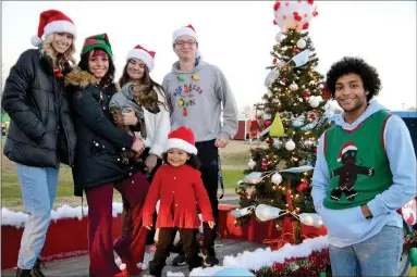  ??  ?? Children, pups, Santa were an integral part of the annual Pea Ridge Christmas Parade the first Saturday of December.