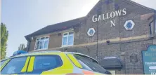  ??  ?? David King’s body was found near The Gallows Inn pub