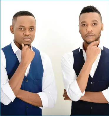  ??  ?? Edgar Mfaba (left) and Hlalefang Nomganga, known as Edsoul and Fang DaRhythm, respective­ly, make up one of the most exciting additions to the South African house music scene: The Rhythm Sessions.