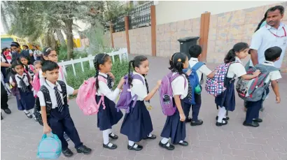  ?? File photo ?? The new academic year begins with a major announceme­nt from authoritie­s for a unified education system for students in the public sector. However, the day is a new beginning for thousands of children across the country. —