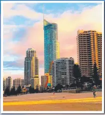  ?? PICTURE: JELENA VITAL (Instagram: @jelena_vt) ?? The Q1 pictured by Jelena Vital, who wrote: “The best way to pay for a lovely moment is to enjoy it... Gold Coast – my favourite!”